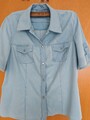 Basler Jeans Bluse Gr 44