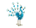 LIVARNO home Solar-Dekovogel, aus Metall, Blauer Pfau warmweiß 0,025 W *B-Ware