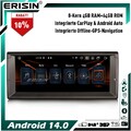 10.25" 8-Kern Android 14 64GB Autoradio GPS Navi DAB+ CarPlay für BMW 5er E39 M5