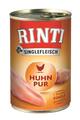 Rinti Singlefleisch Huhn Pur 12x 400 g Nassfutter Feuchtnahrung Hundefutter