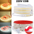 230V Neon COB LED Stripe Streifen Flex Schlauch Leiste Lichtband Beleuchtung