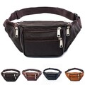 Leder Bauchtasche Gürteltasche Hüfttasche Tasche Damen Herren Sport Freizeit Neu