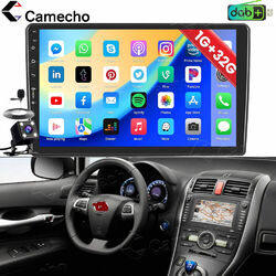 DAB+ 1+32GB 10.1" Android 13 Autoradio Für Toyota Auris E15 2006-2012 GPS BT RDS