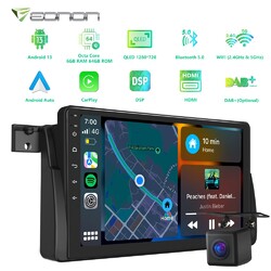 Für BMW E46 98-06 9" Android 13 8-Kern 6+64 Autoradio GPS Navi Bluetooth CarPlay