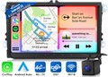 Octa Core 6+64 Android 13 Autoradio GPS 4G LTE Für VW Golf 5 6 Bora EOS Jetta T5