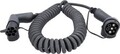 KS-Tools 117.7345 efuturo Spiralladekabel Typ 2 auf Typ 2 Stecker, 1 Phase, bis