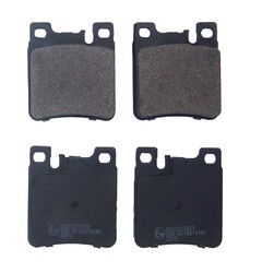 BREMSBELÄGE BREMSBELAGSATZ HINTEN für MERCEDES 124er C-KLASSE W202 E-KLASSE W210