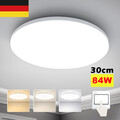 30cm LED Deckenleuchte Deckenlampe 84W Küchenlampe Flurleuchte Badezimmer-Lampe