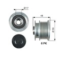 Gates Oap7178 Generatorfreilauf Riemenscheibe Lichtmaschine für Opel 2012 ->
