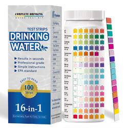 MERYDI-W-16 Drinking Water Test Kit Strips Home Water Quality Test For Tap