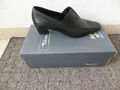 Tamaris Ballerina Slipper Halbschuhe Pumps schwarz Leder NEU!!