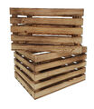 Holzkisten Obstkisten Apfelkisten Weinkiste 50x 40 x 30 cm Regal Geflammt 