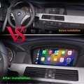 Autoradio Für BMW E60 E61 E90 E91 CCC Linux CarPlay Android auto USB EQ GPS Navi