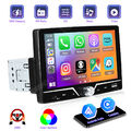 7" Apple CarPlay/Android Auto Autoradio Single 1DIN Mirror link Bluetooth USB FM
