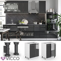 Unterschrank Küchenschrank Küchenmöbel Küchenzeile Fame-Line 60 cm Vicco