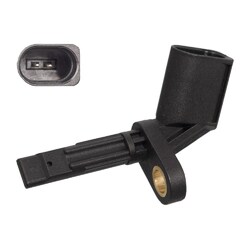 SWAG Sensor, Raddrehzahl Beidseitig, Hinterachse, Links, Rechts, VorderachseDie Nr.1* für Autoteile: Top-Preis-Leistungs-Verhältnis