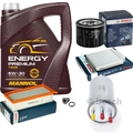BOSCH Inspektionpaket 5 L MANNOL Energy Premium 5W-30 für Dacia Duster