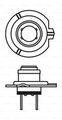 BOSCH 1 987 302 075 Glühlampe Hauptscheinwerfer für VW MERCEDES-BENZ RENAULT