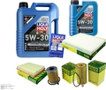 INSPEKTIONSKIT FILTER LIQUI MOLY ÖL 6L 5W-30 für Opel Zafira A F75_ 2.0 DTi 16V