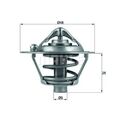 Thermostat, Kühlmittel MAHLE TX 108 82D BEHR für FORD MAZDA VOLVO