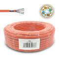CAT7 100m Verlegekabel LOK Gigabit Netzwerkkabel KUPFER Lan 1000Mhz S/FTP Cat 7