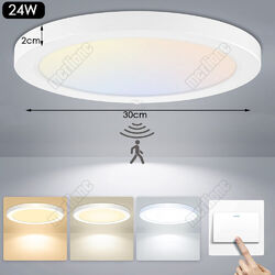 LED Deckenlampe mit Bewegungsmelder 360° Sensorlampe Deckenleuchte Flurlampe A++