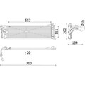 Mahle CLC 306 000P Ölkühler Automatikgetriebe für BMW X5 X7 X6 G05 F95 G07