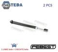 12656601R STOSSDAMPFER STOßDÄMPFER 2 STÜCK PAAR HINTEN FEBEST 2PCS NEU
