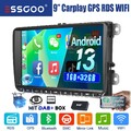 32G Autoradio DAB+ Für VW GOLF 5 6 Touran Passat Caddy Android 13 Carplay GPS BT