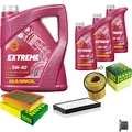 MANN Inspektionspaket 8 L MANNOL Extreme 5W-40 für BMW 7er 730i Li E65 E66