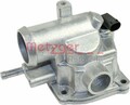 METZGER Thermostat Kühlmittel, Mit Gehäuse für MB/ÖFFNUNGSTEMP. [°C]92 4006129