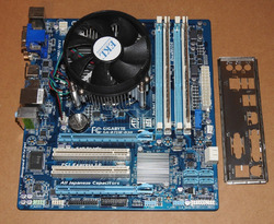 Gigabyte GA-B75M-D3H Mainboard Bundle 16GB RAM Intel Core i7-3770S