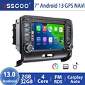Android 14 Autoradio Carplay  GPS NAVI WIFI 32GB Für AUDI TT MK2 8J 2006-2014