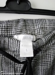 Stoffhose mit Dehnband und Bindegürtel