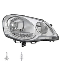 Scheinwerfer rechts für VW POLO 9N 10.01-11.09 H7/H1 mit Motor inkl. OSRAM