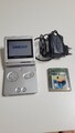 Nintendo Game Boy Advance SP Silber Handheld-Spielkonsole
