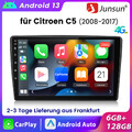 Für Citroen C5 2008-2016 Carplay Android 13 Autoradio GPS Navi WIFI 4G BT 6+128G