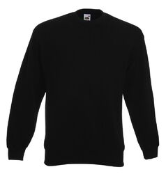 2er Pack Fruit of the Loom Herren Set-In Sweatshirt Pullover ÖkoTex 62-202-0 NEU