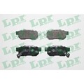 1x ORIGINAL® Lpr Bremsbelagsatz, Scheibenbremse Hinten für Honda JAZZ III JAZZ