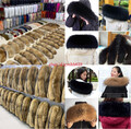 2025 Echtpelz Echtfell Pelzkragen Waschbär Kragen Pelzkragen DIY fur für Mantel