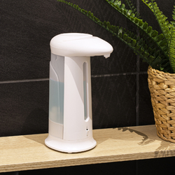 Seifen und Desinfektionsspender Lotion Flüssigseife kontaktlos Sensor