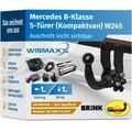 ANHÄNGERKUPPLUNG abnehmbar für Mercedes B-Klasse 05-11 +7pol E-Satz BRINK