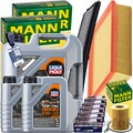 MANN INSPEKTIONSKIT+2x1L+1x5L LIQUI MOLY 5W30 ÖL passend für BMW 3er E46 320-30