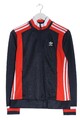 ADIDAS Sweatshirt Damen Gr. DE 36 blau-rot-weiß Casual-Look