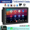 7" 2 DIN 2+32G Carplay Android 13 Autoradio RDS GPS Navigation WiFi Bluetooth FM