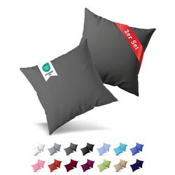 2er Pack Jersey Kissenbezug Kissenhülle Kopfkissenbezug 100% Baumwolle Neukein Versandkosten DE ✔ 100% Baumwolle ✔ Premium ✔ Neu