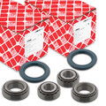 2x FEBI BILSTEIN RADLAGERSATZ HINTEN AUDI 50 80 SEAT IBIZA VW GOLF PASSAT 12934