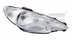 TYC Hauptscheinwerfer Rechts für PEUGEOTDie Nr.1* für Autoteile: Top-Preis-Leistungs-Verhältnis