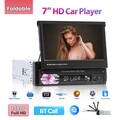 1DIN Autoradio Mit 7" Touchscreen Bildschirm Bluetooth USB TF Radio MP5 Player