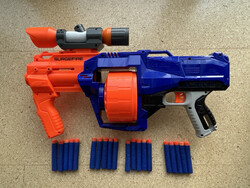 NERF Gun Blaster N-Strike Elite Surgefire mit Fernrohr!
